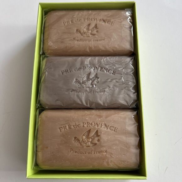 Pre de Provence Shea Butter Enriched Soap - 3 Bars NIB/NWT - Picture 2 of 4